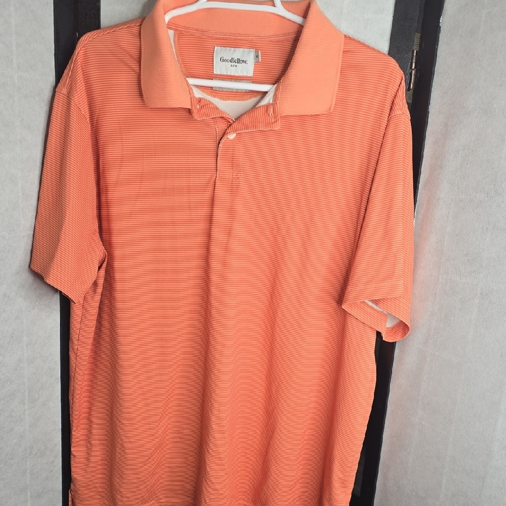 Goodfellow & Co Men's Orange Polo Shirt